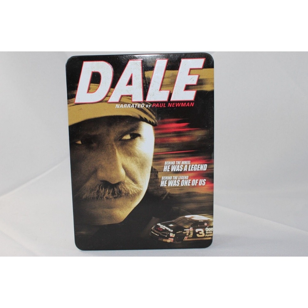 DALE Earnhardt 6 DVD Set In Collector Tin Narrated By Paul Newman Complete Set